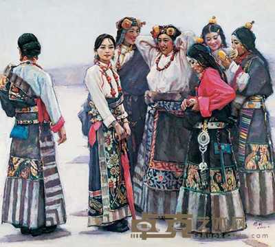 王胜利 夏河妆 160×180cm